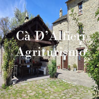 B&B Ca’ d’Alfieri Bardi con camere accoglienti e panorama naturale dell’Appennino parmense.