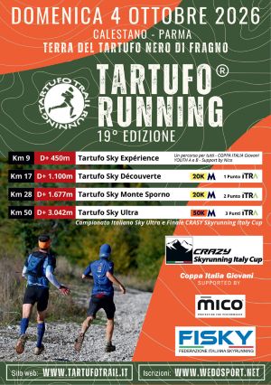 Tartufo Running 2026 – 19ª Edizione