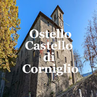 Ostello Castello di Corniglio, struttura semplice e accogliente all’interno di un castello, perfetta per soggiorni economici e rilassanti nell’Appennino parmense.