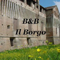 B&B Il Borgo Roccabianca con camere accoglienti e panorama della Bassa Parmense.