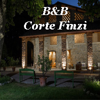 Corte Finzi Sala Baganza featuring an elegant rural setting and panoramic views of the Parma hills.