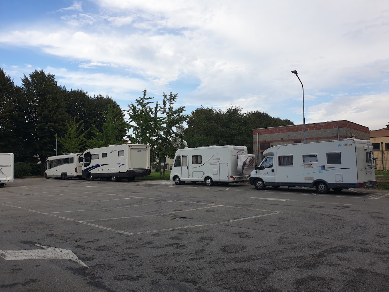 area sosta camper soragna