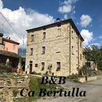 B&B Ca’ Bertulla con camere accoglienti e panorama naturale delle colline parmensi.
