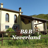 B&B Neverland a Varsi immerso nella natura dell’Appennino parmense, ideale per vacanze e relax.